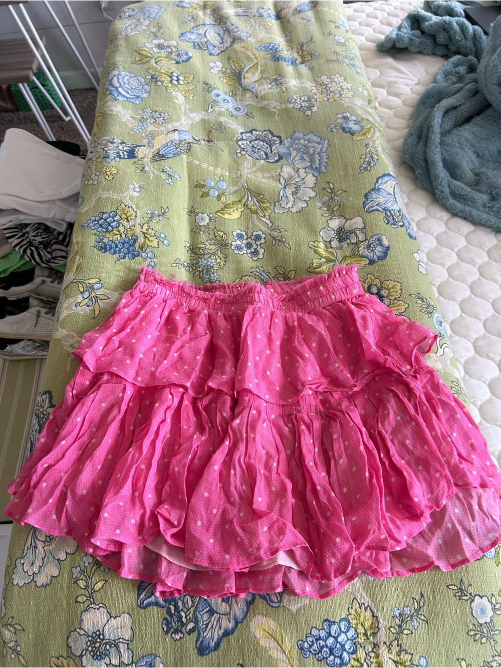 Love Shack Fancy Mini Skirt